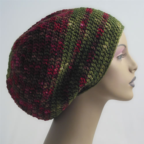Crochet Dread Hat 002 by Cinnamon McCullum | AllegraNoir.com